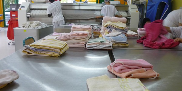 Atelier blanchisserie de l’ESAT AVENIR